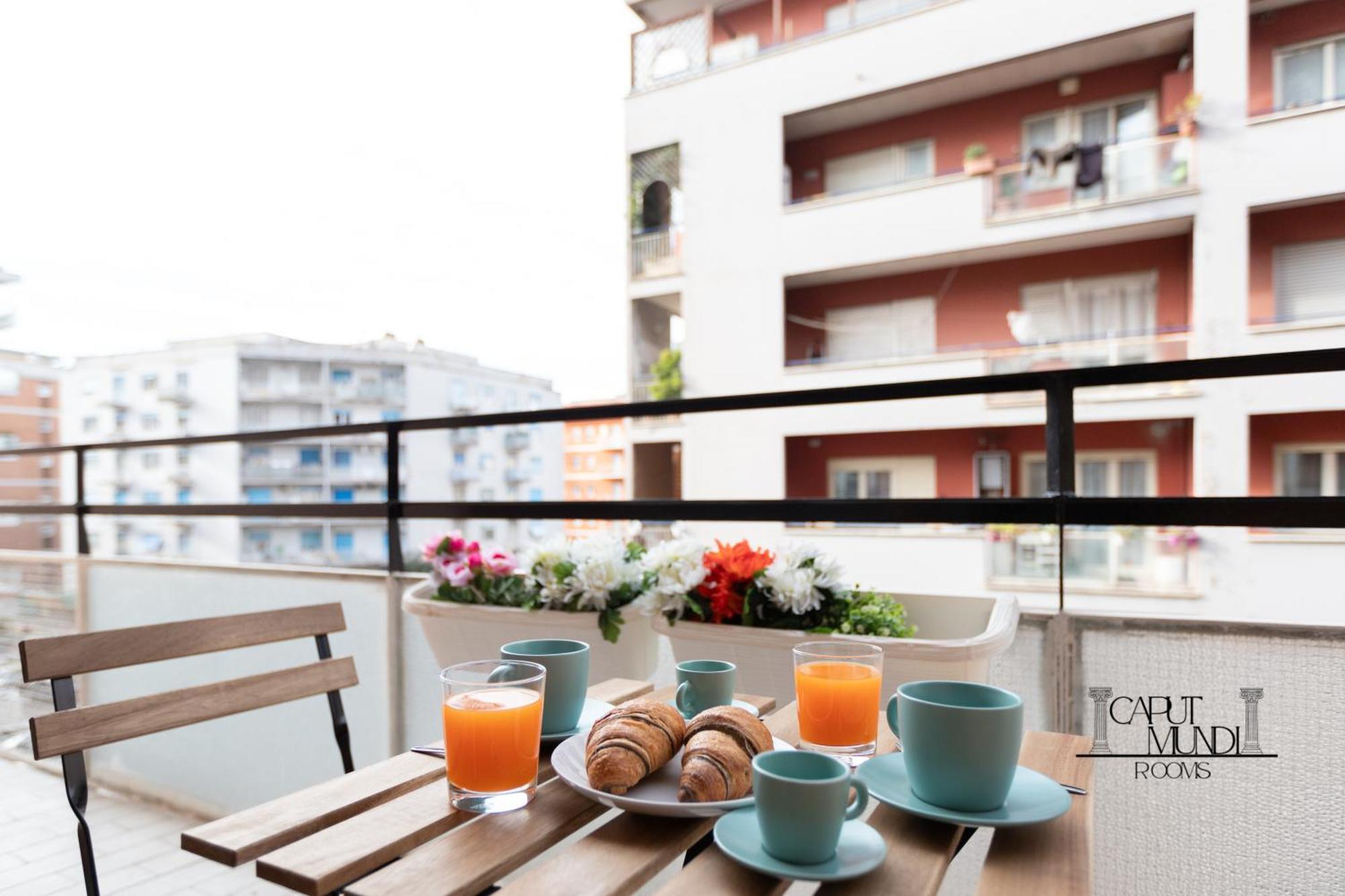 Caput Mundi Rooms - 100Mt To Metro A, Terrace, A-C, 15 Min To Center Roma Dış mekan fotoğraf